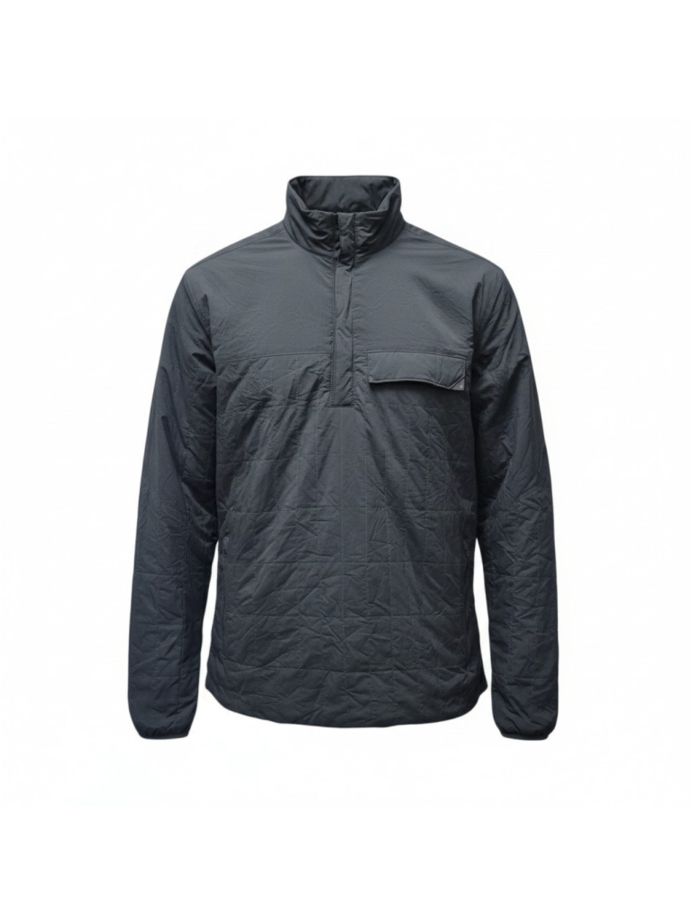 Mountain Hardwear Men's Black Quarter-Zip Stand-Up Puffer Pullover XL Pre-owned
